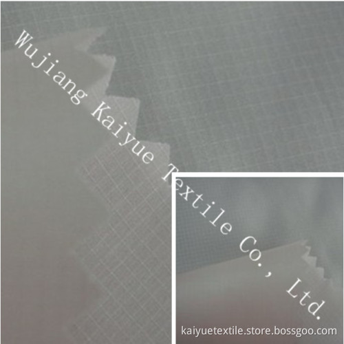 Fabric Clothing (polyester fabric clothing) (400 t 0.2 double lattice) (WJ-KY-080)